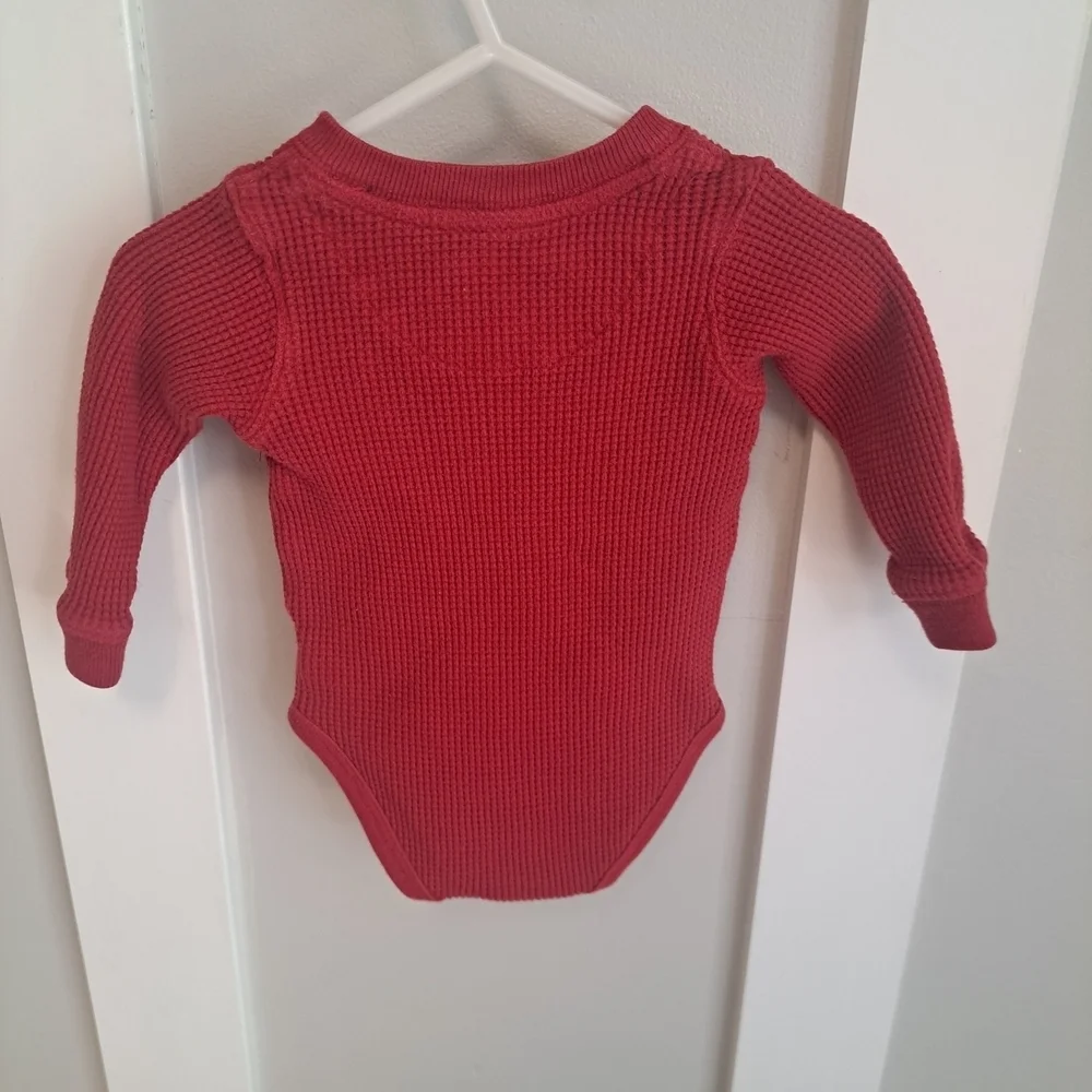 Henley Bodysuit Size 12M